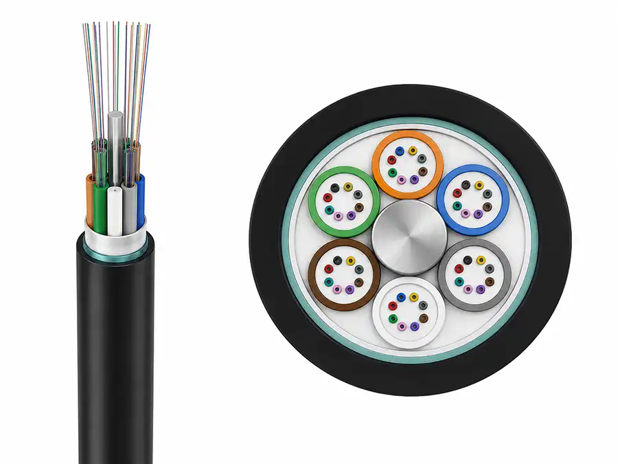 GYTS Steel Tape Armored Fiber Optic Cable