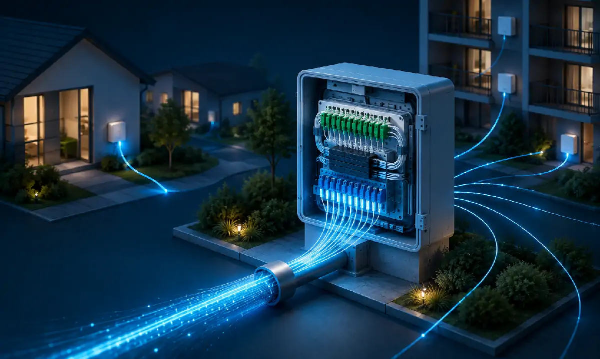 FTTH Splitter, Drop Cable, and Subscriber Connection Planning