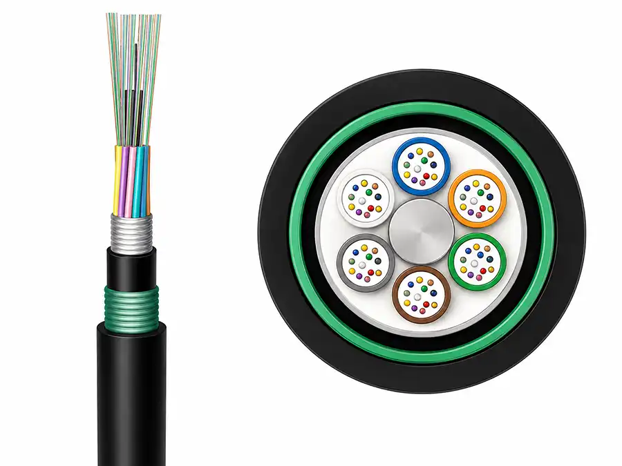 GYTA53 Direct Burial Fiber Optic Cable | Double Armored Cable