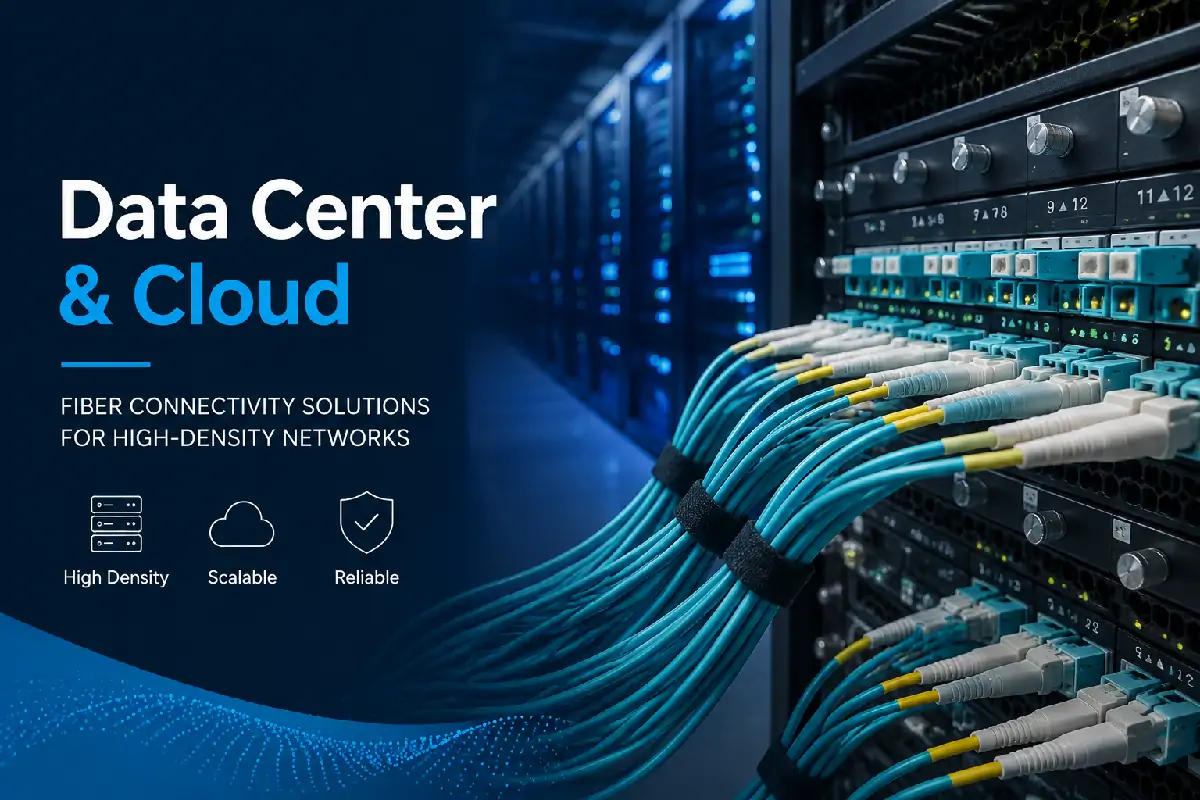Data Center fiber optic network application