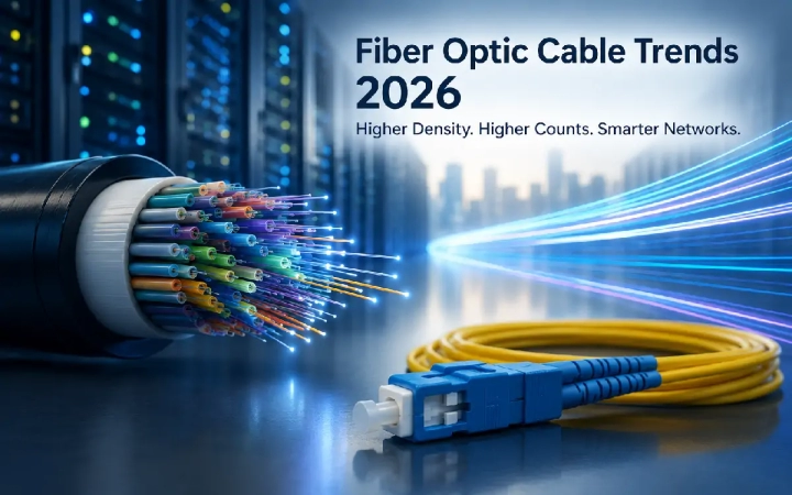 Fiber Optic Cable Trends in 2026: AI Data Centers Drive Higher Fiber Density