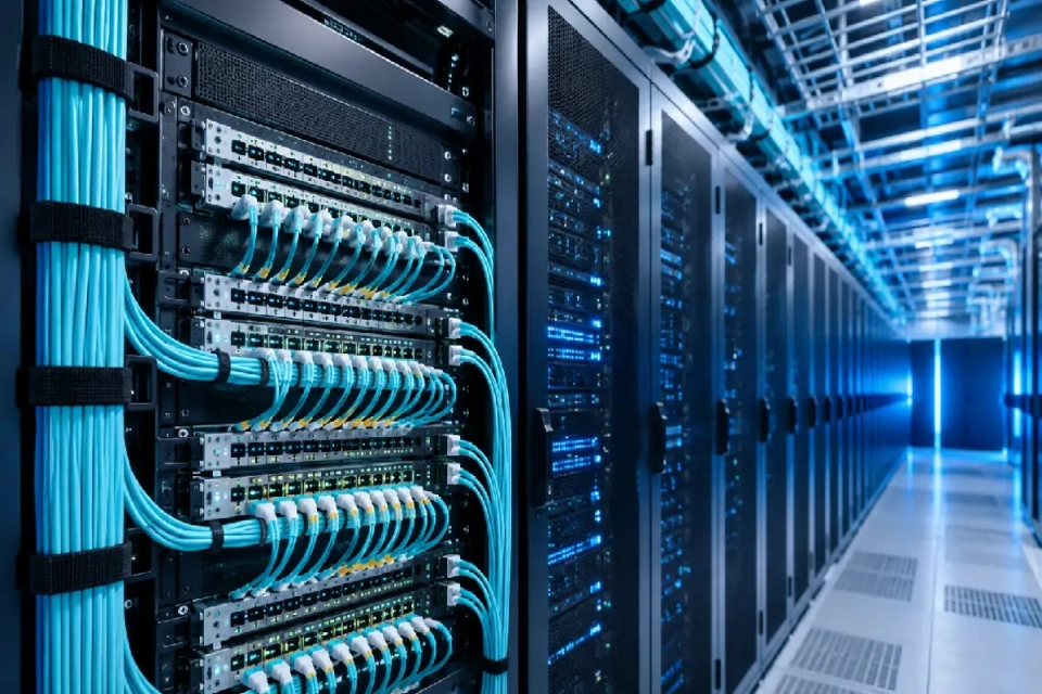High-Density Data Center Rack Fiber Cabling Planning