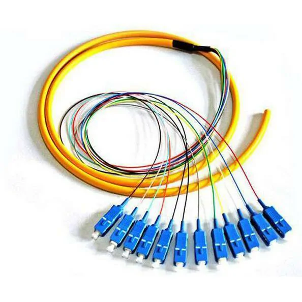 12-Fiber SC UPC Single-Mode Fiber Pigtail Set