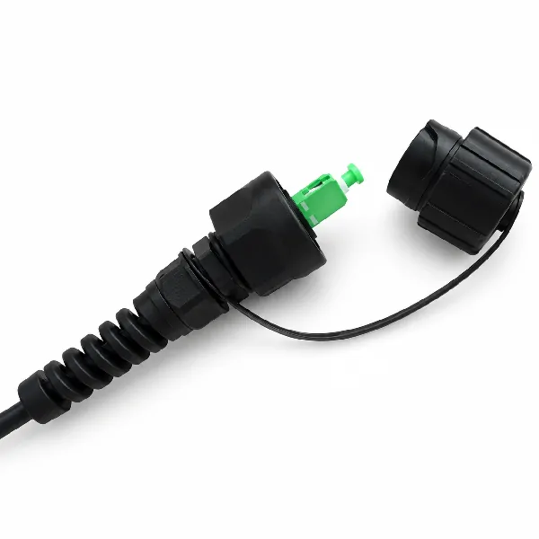 ODVA SC APC Simplex Outdoor Waterproof Fiber Optic Connector ODVA SC APC Simplex Outdoor Waterproof Fiber Optic Connector