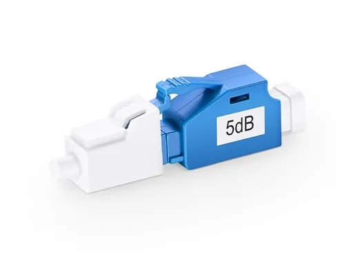 LC UPC 5dB Single-Mode Fixed Fiber Optic Attenuator
