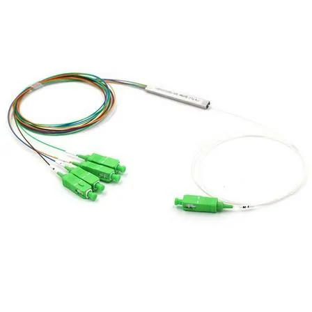 1x4 SC/APC Single-Mode FBT Fiber Splitter